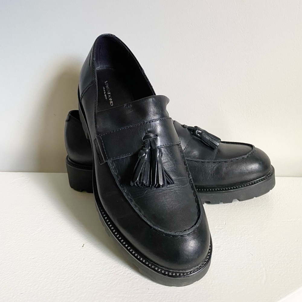 Vagabond Black Loafers Size 11 Size 42